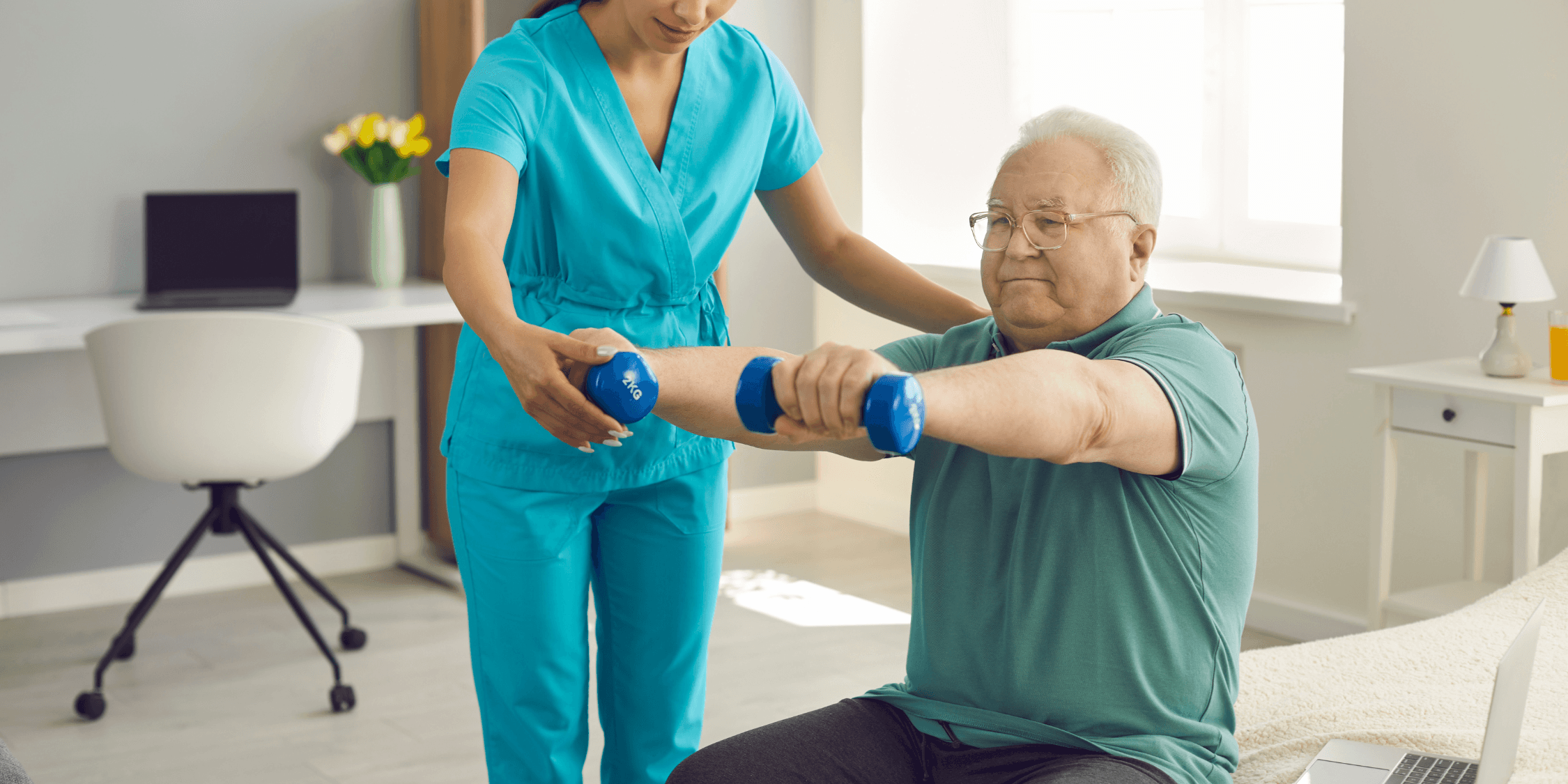 Physiotherapy care for nerve and elderly mobility problems