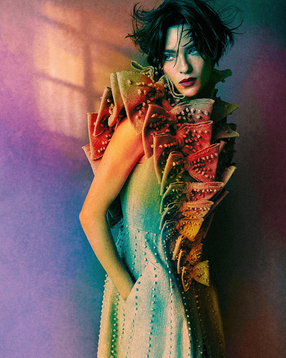 Fall couture captured for the September issue of Mings.