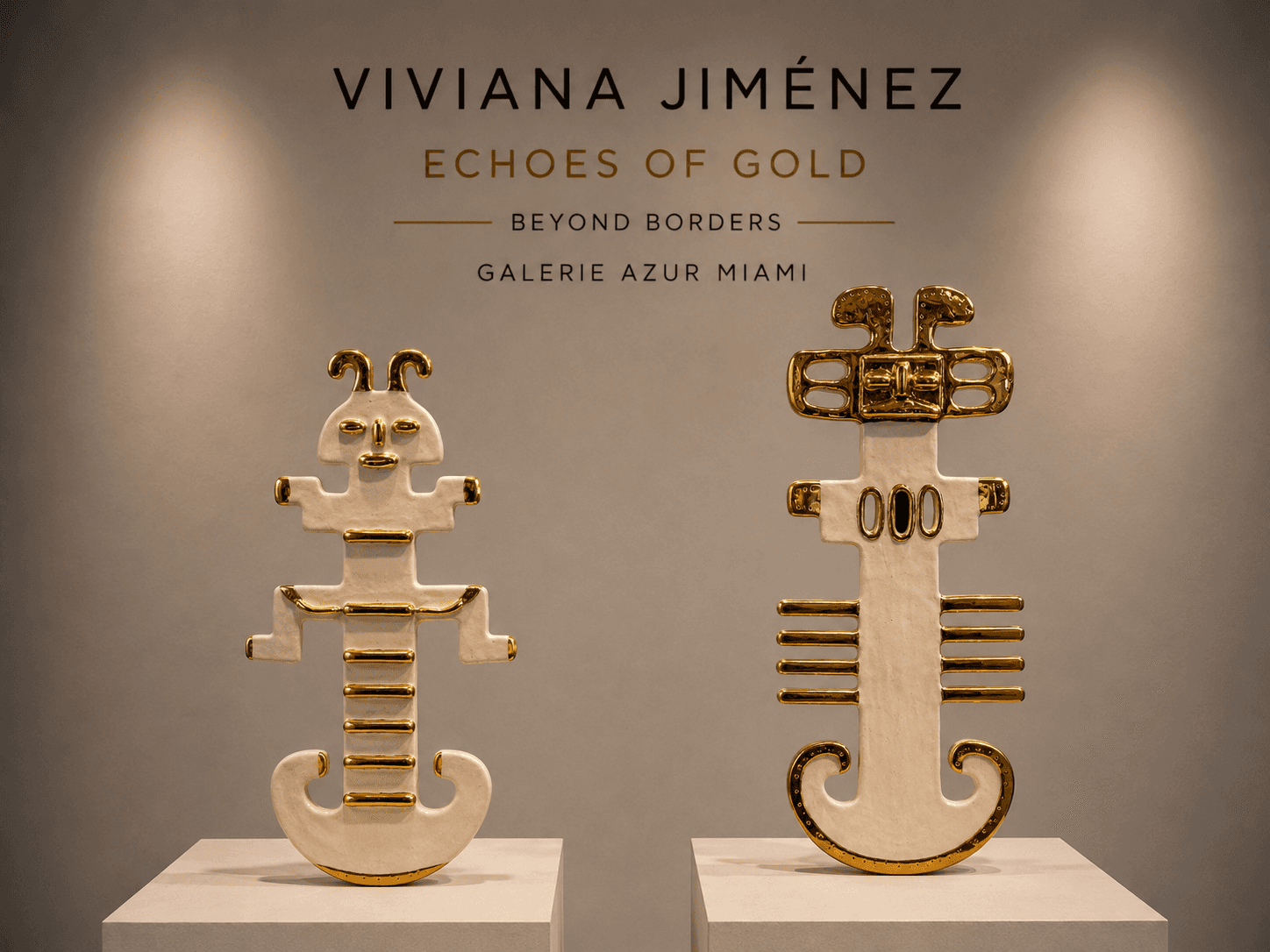 Echoes of Gold — Beyond Borders, Galerie Azur Miami