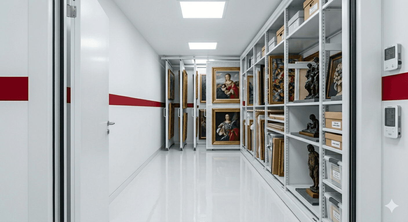 Best fine art storage in Dubai.