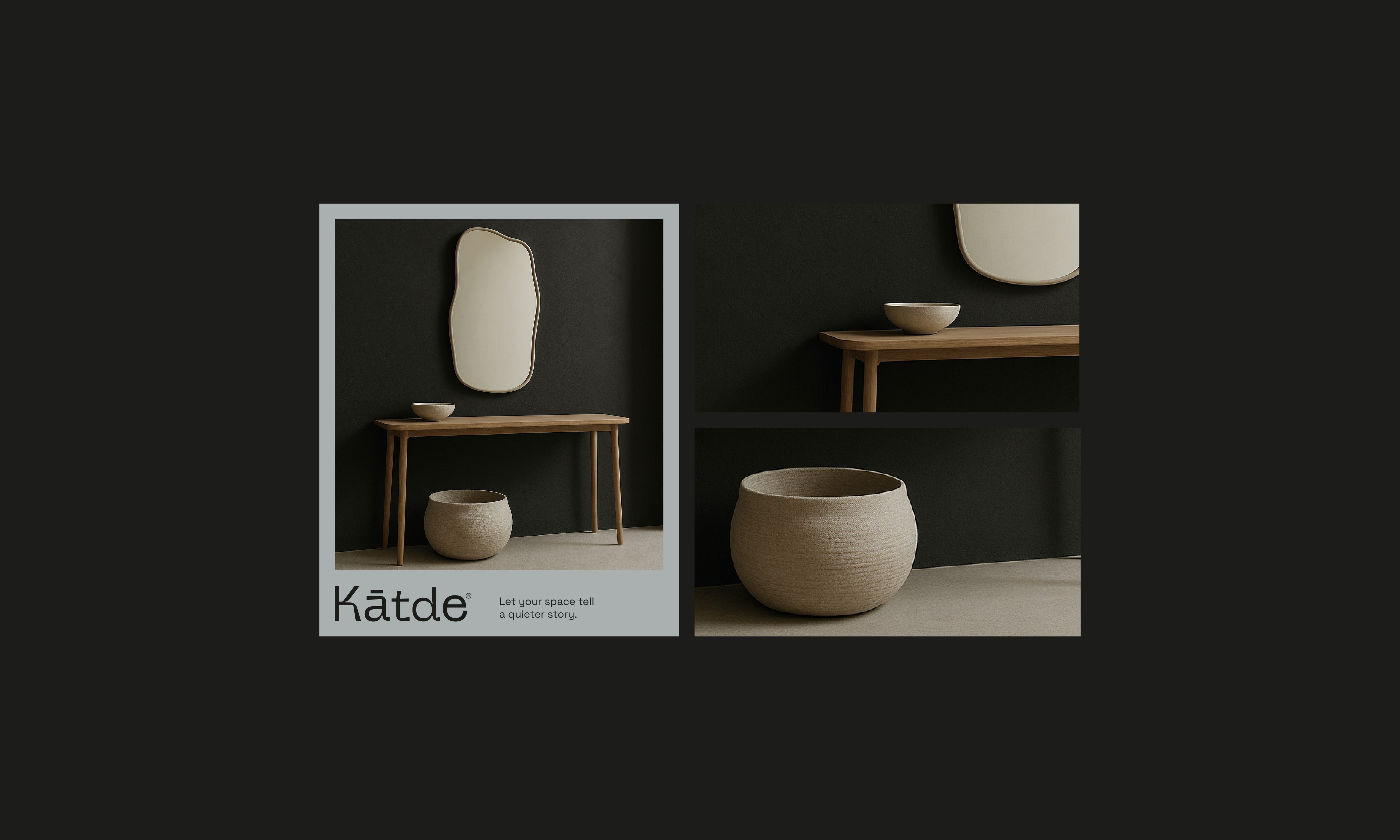 Ideas on how to present products for a Modern, Soulful Home Décor Brand. 