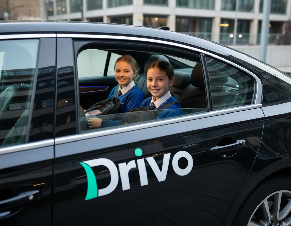 High-rise office building with sustainable design features