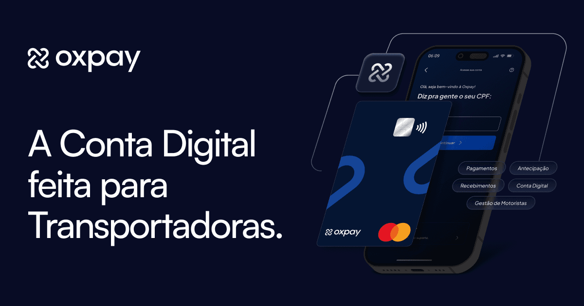 Oxpay - Conta Digital Especializada no Setor de Transporte