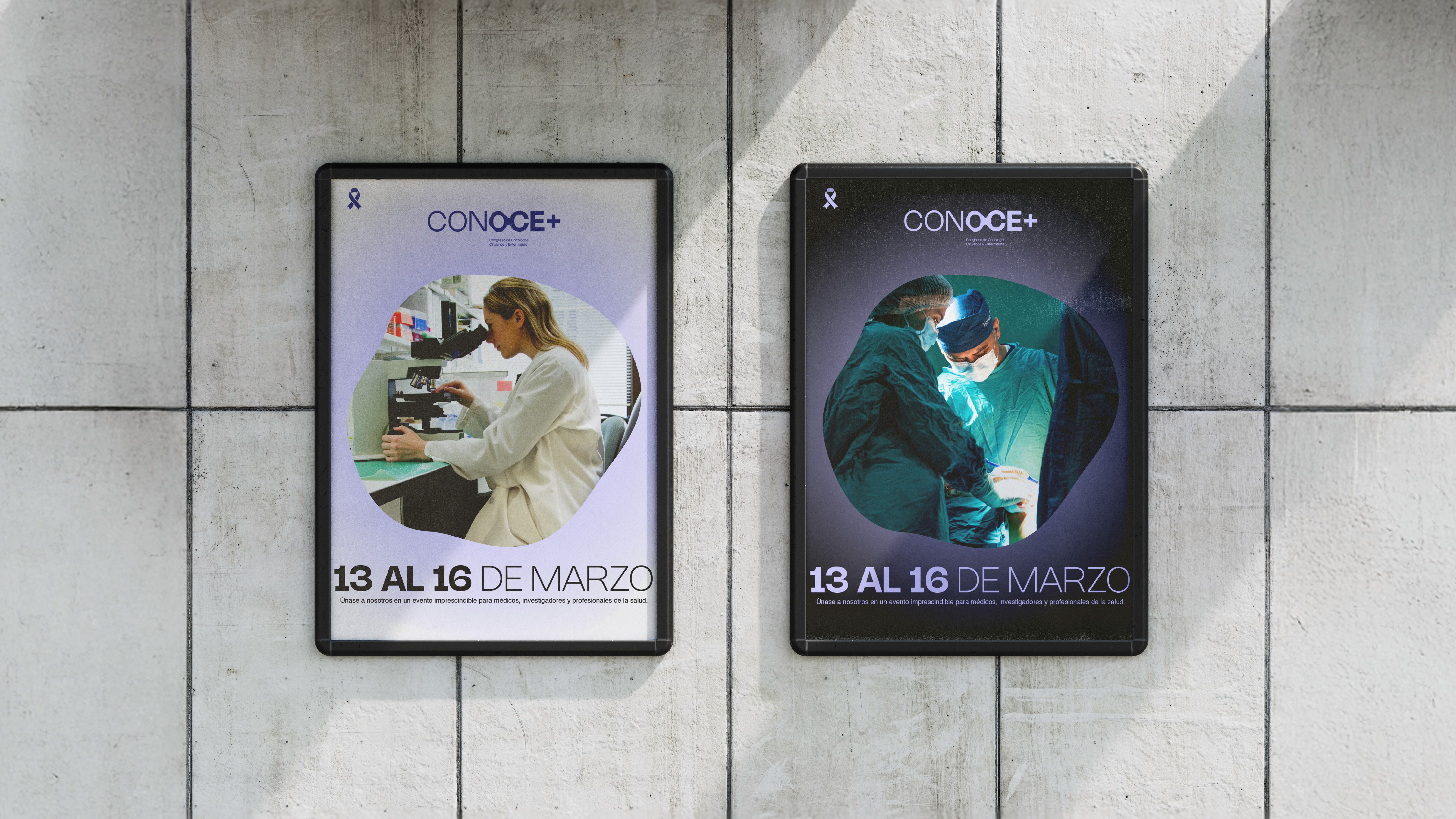 Conoce+ - Branding and visual identity - Posters