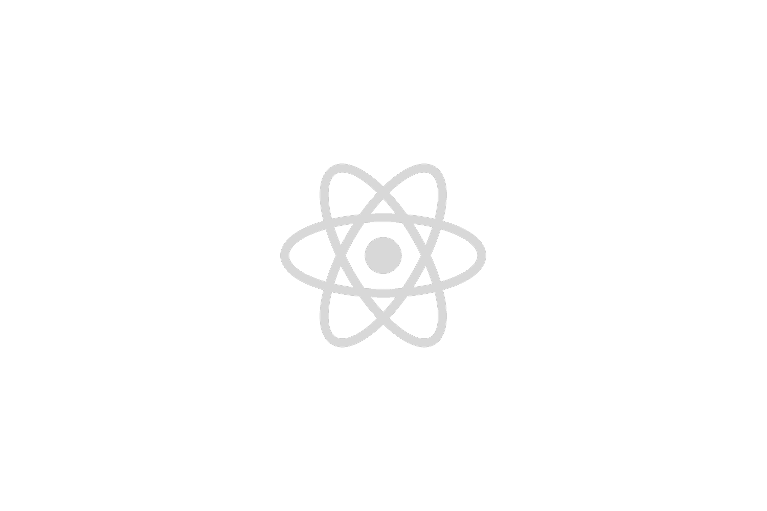 React js logo