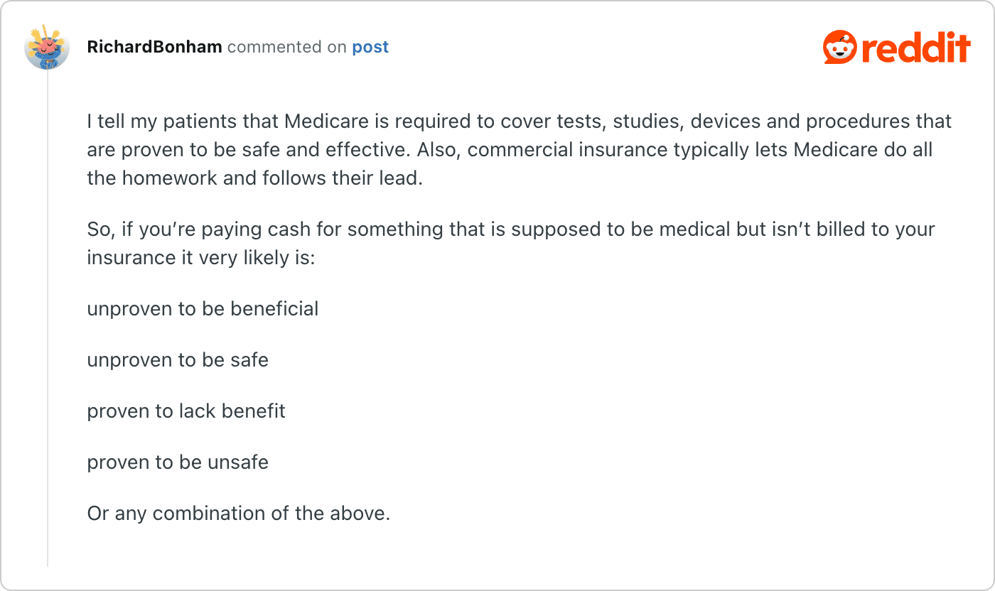Post on Reddit
