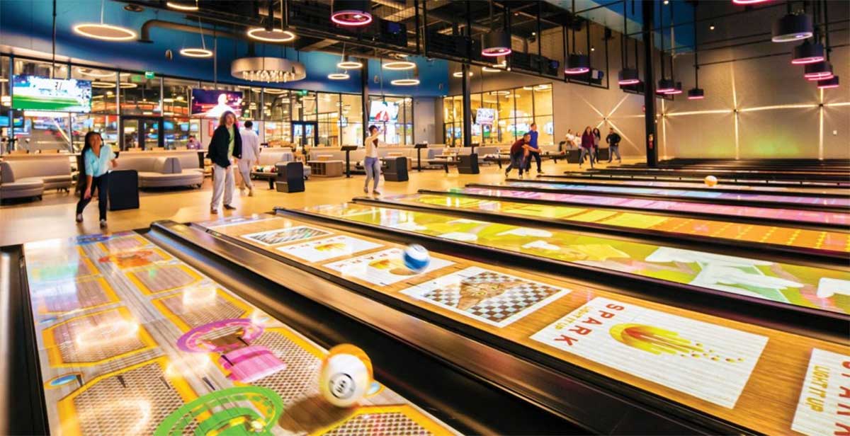 bowling alley