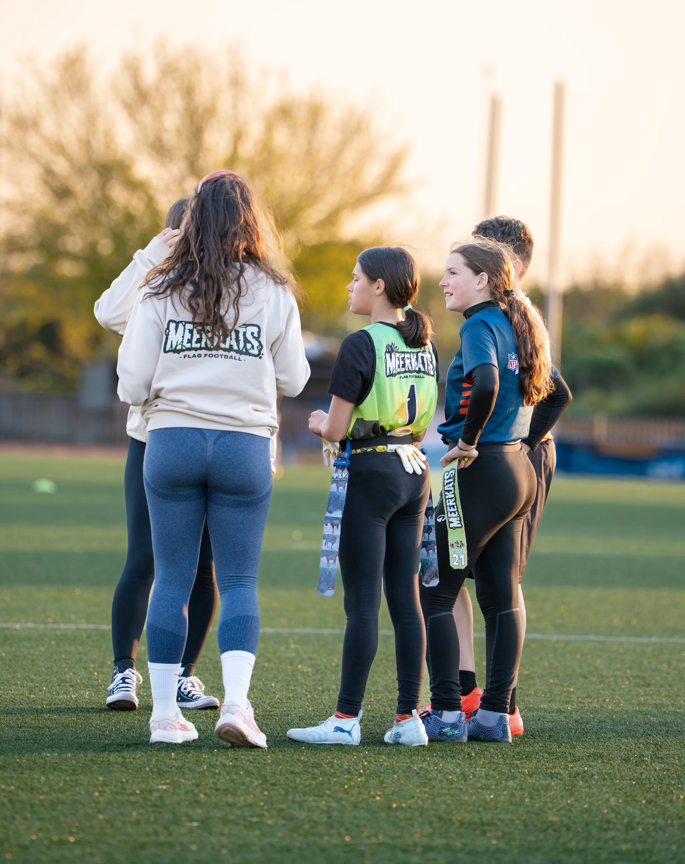 Cornellà Meerkats flag football fotografía 2026, fotografía deportes infantiles Barcelona, Nolan Pardo fotógrafo flag football