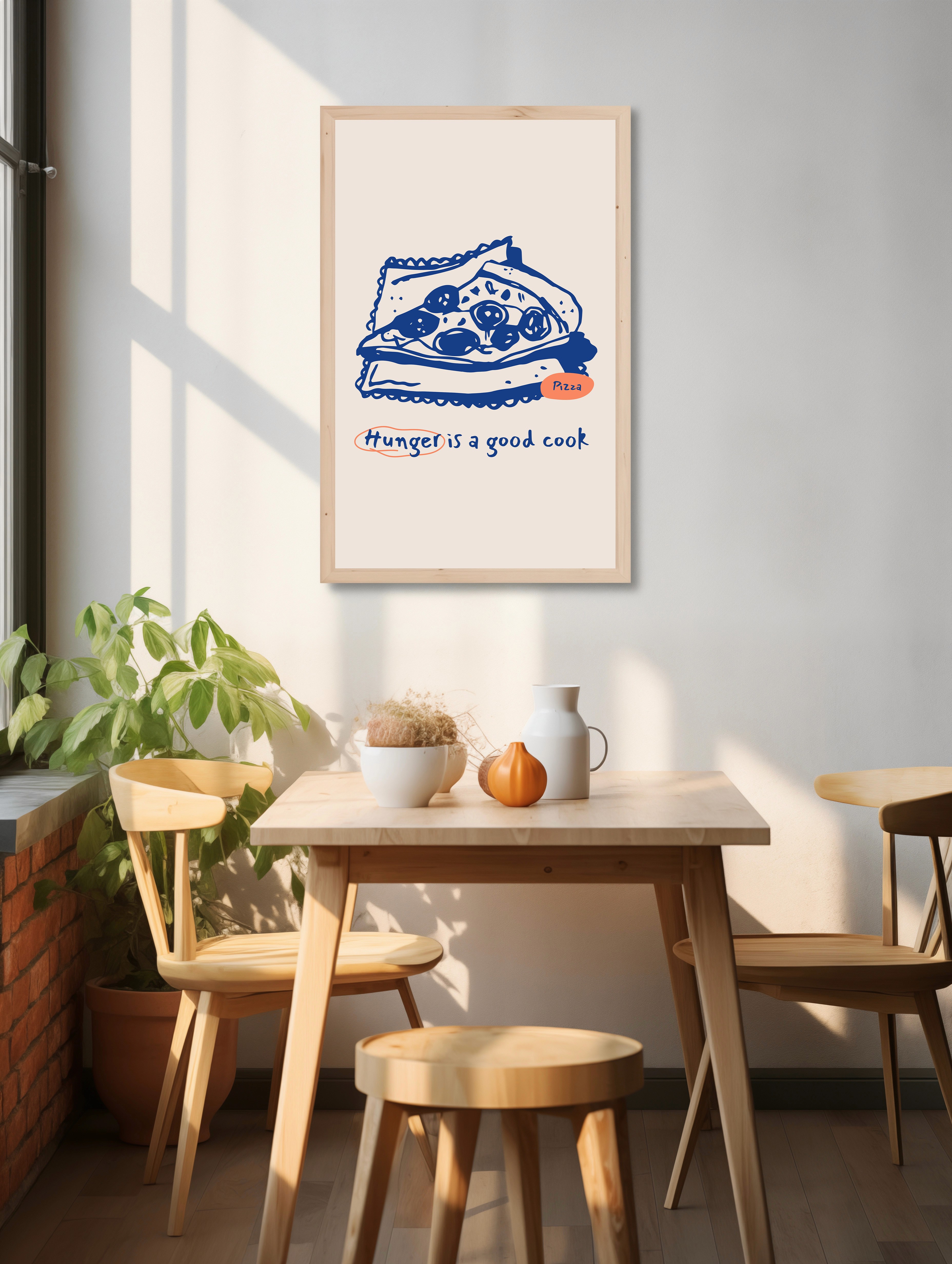 Folk Fable AI product mockup in living room