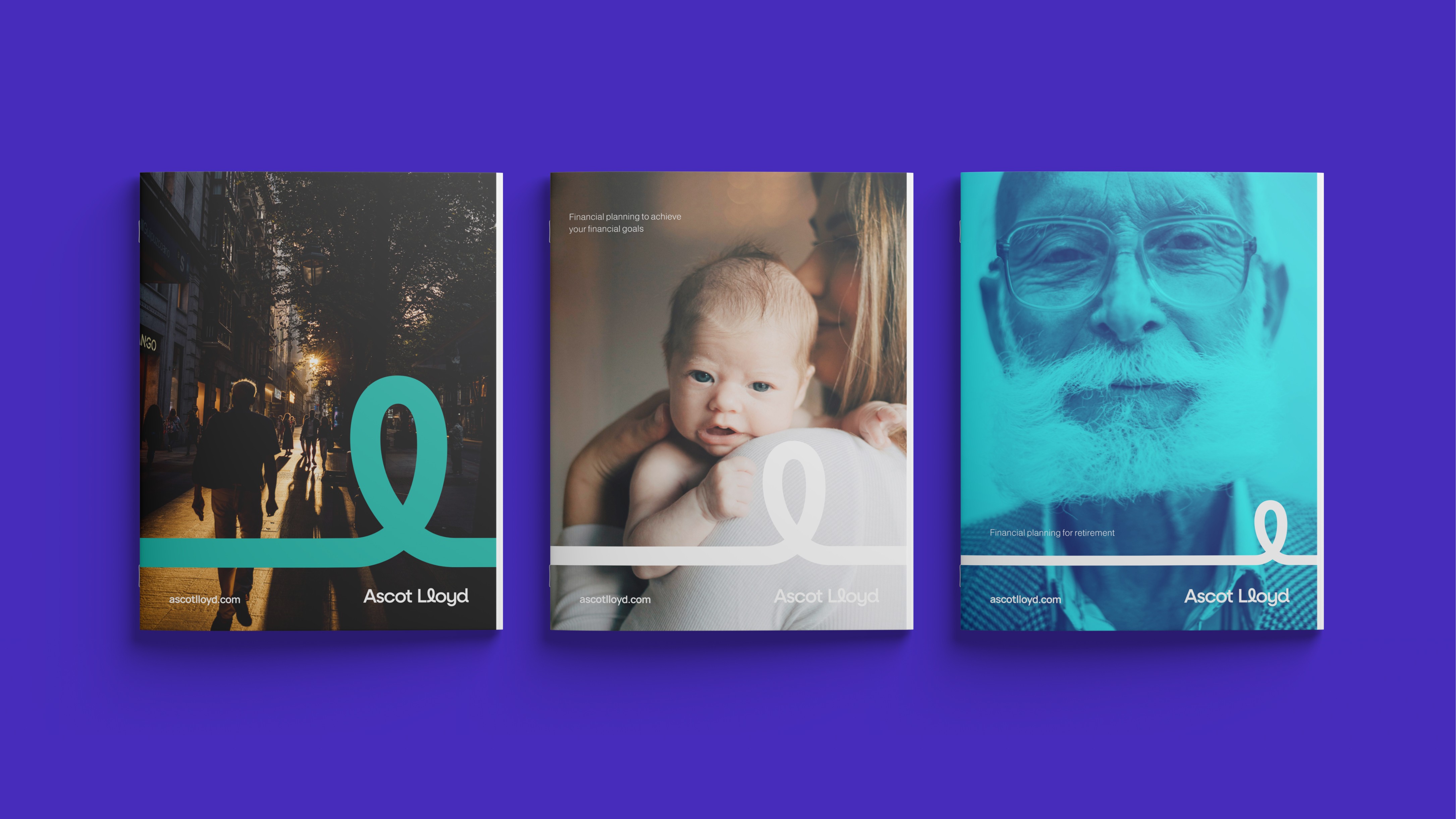 Man holing iPad showcasing Premier Miton web design concept screen.