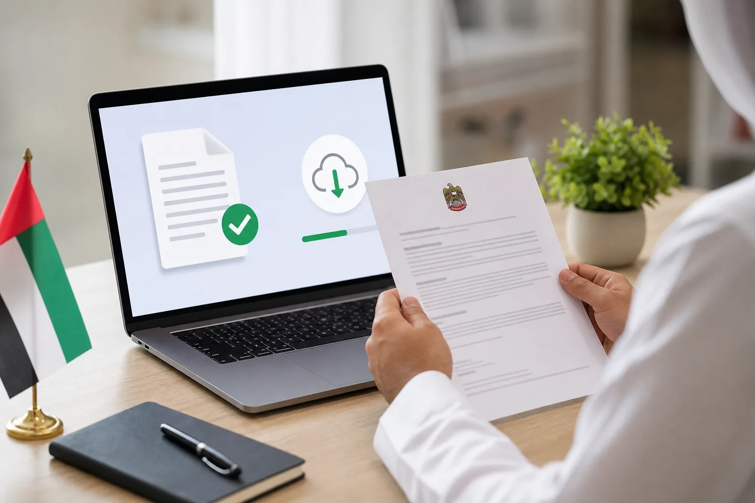Employment Contract UAE - How to Check and Download Online - Dubai UAE business guide