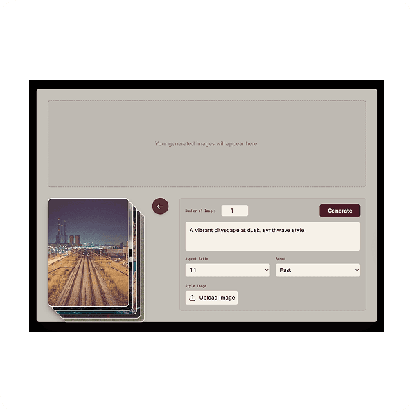 UX Pattern — Image Generation