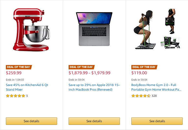 Deal of the Day Amazon