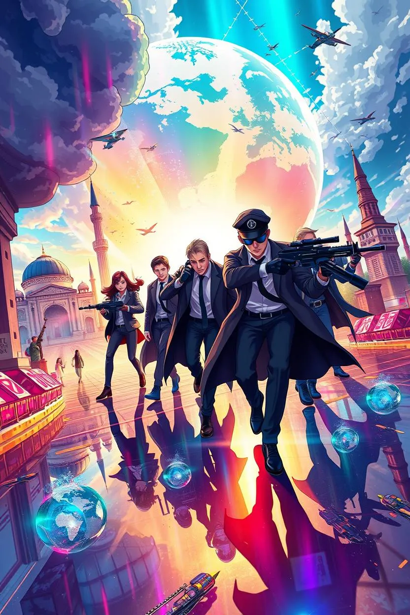 Online mystery room escape game of Mission Black Terror Poster