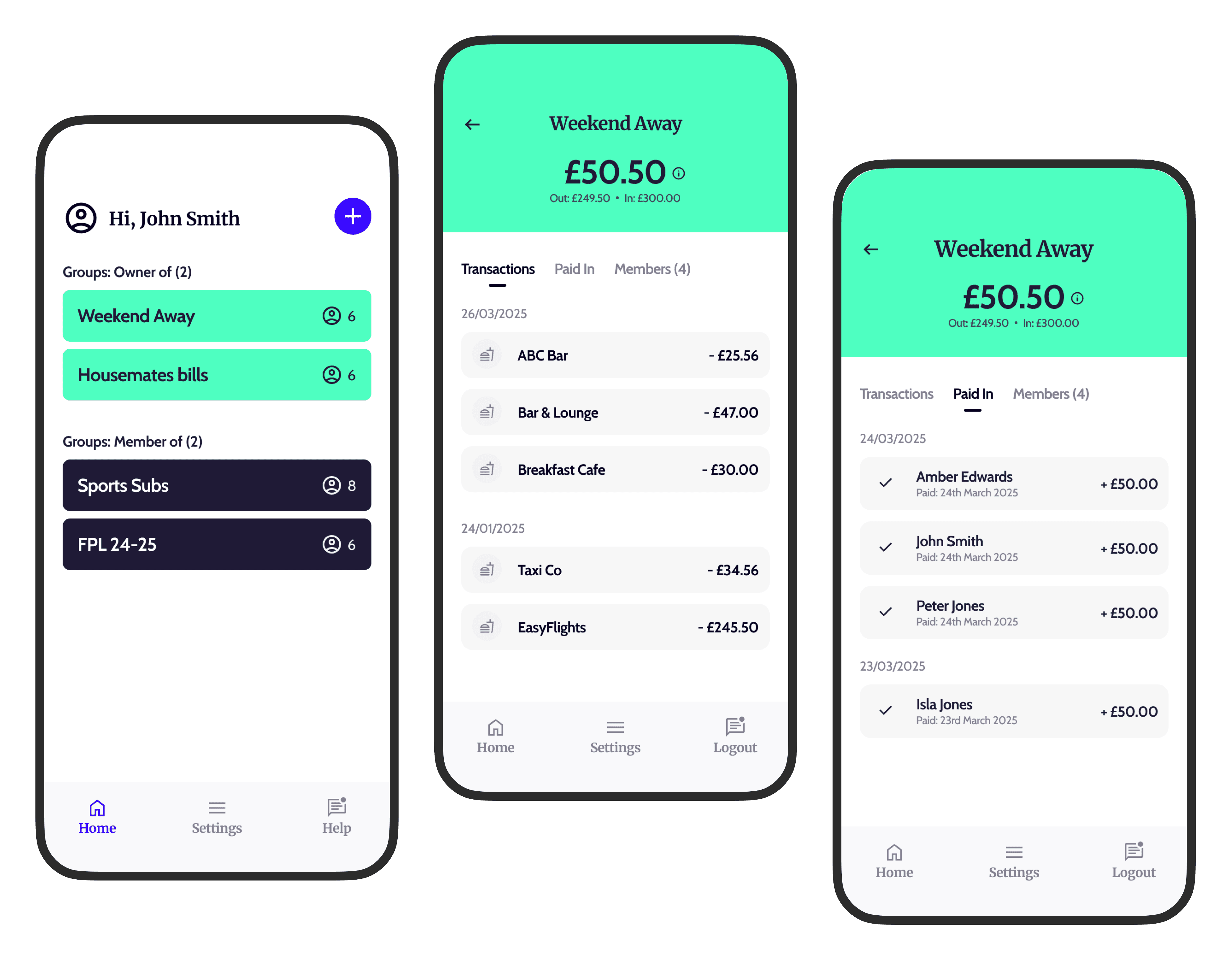 Kity - the group spending app for friends and family