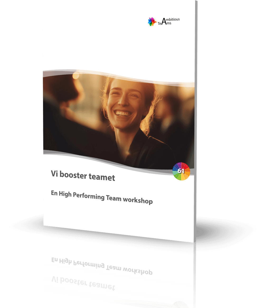 Workshopbogen Vi booster teamet - en high performing team workshop.
