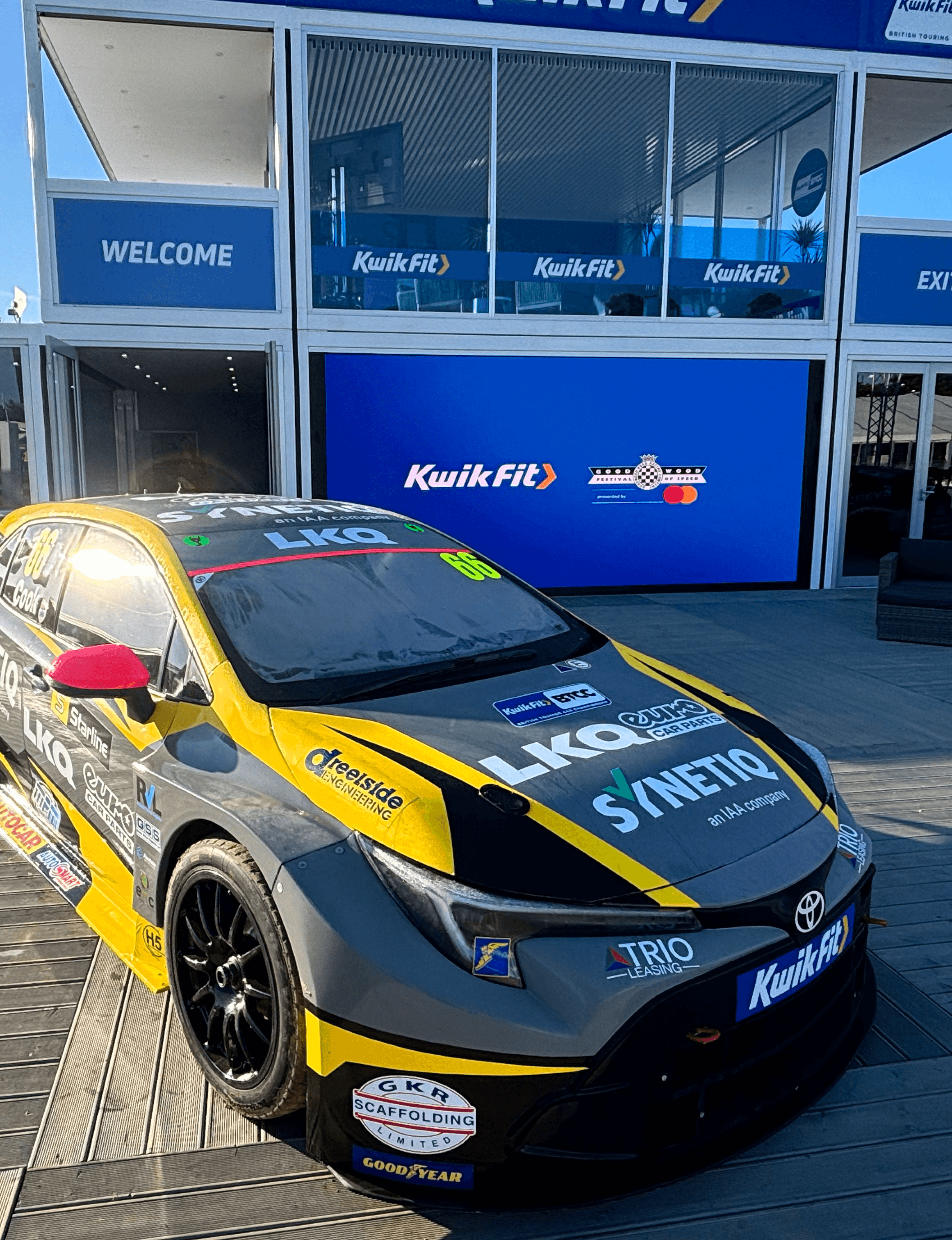 person using track pad