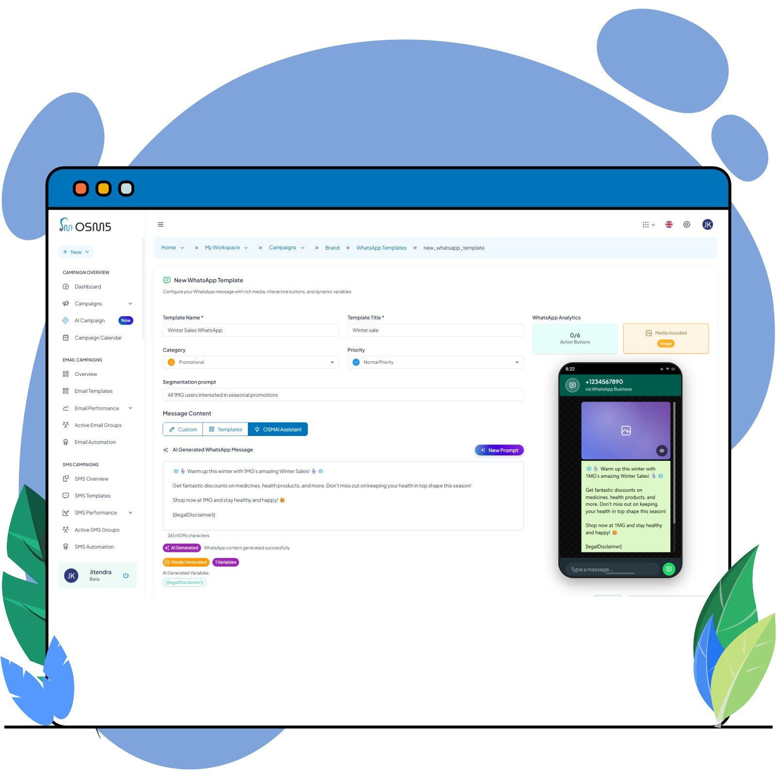 Natural Language AI Generation