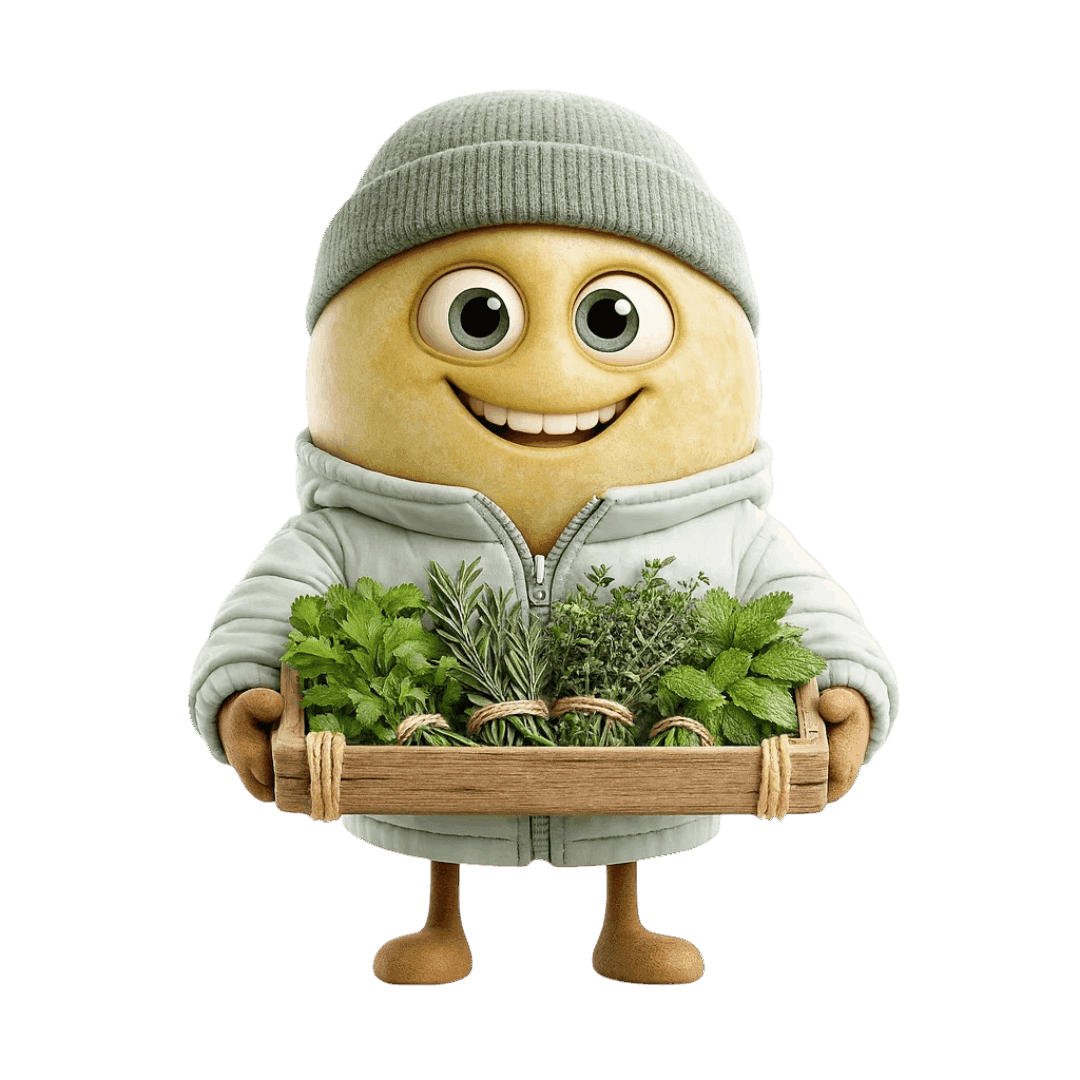 Hibernal grape berry illustration for wine education.