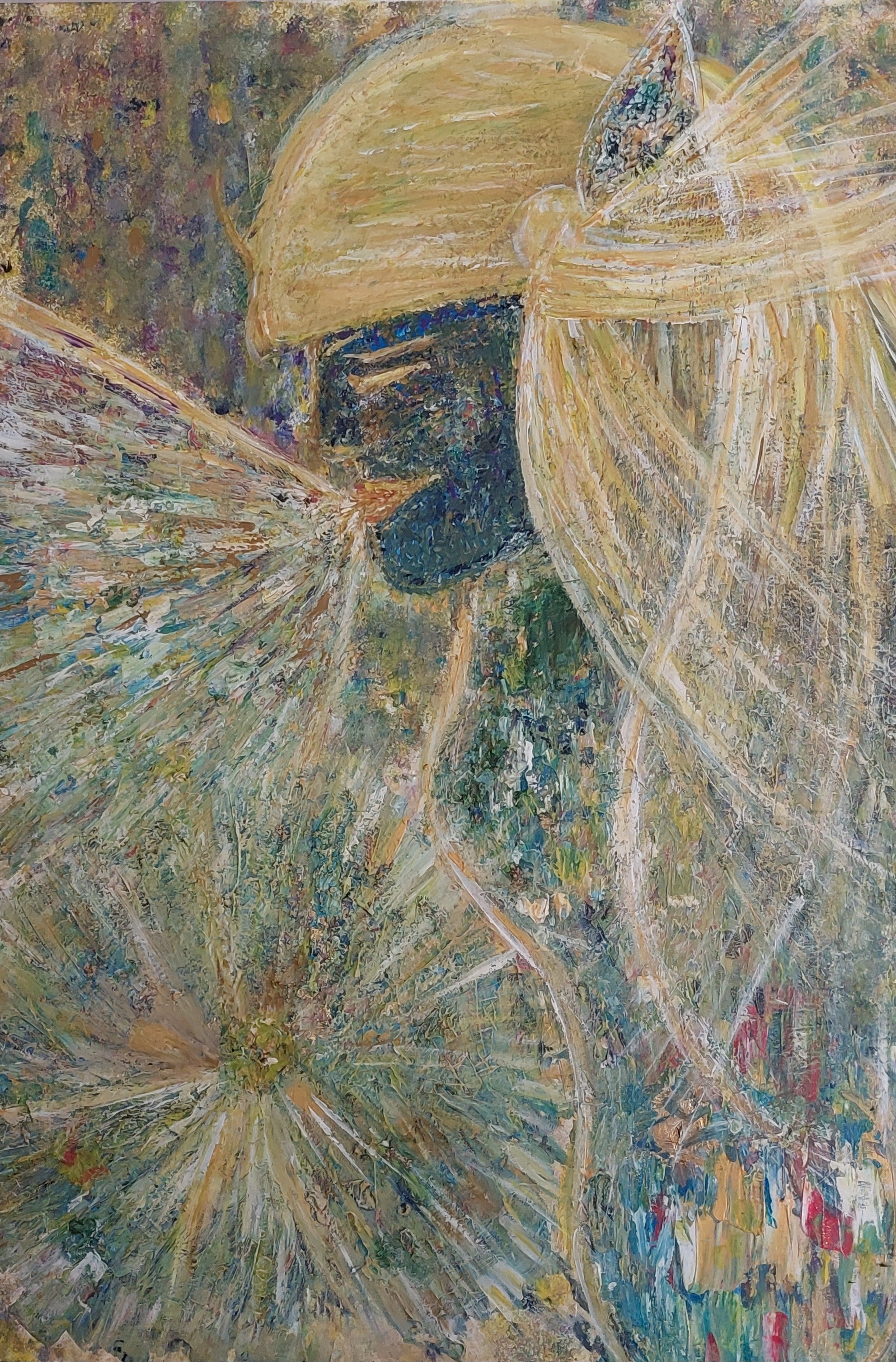 Painting "La Soufleuse" by Meetini