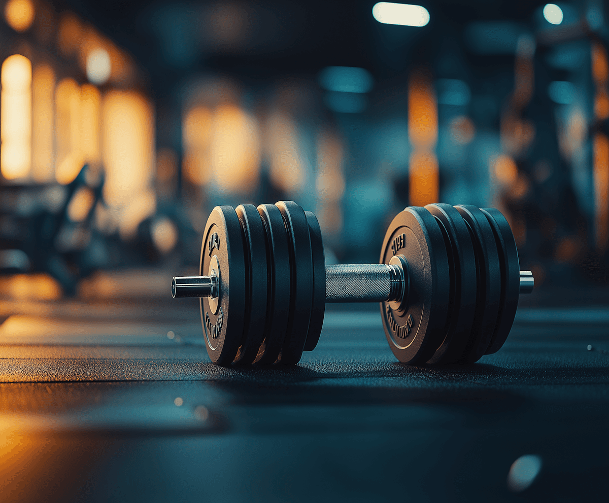 A man in a black shirt is doing push ups