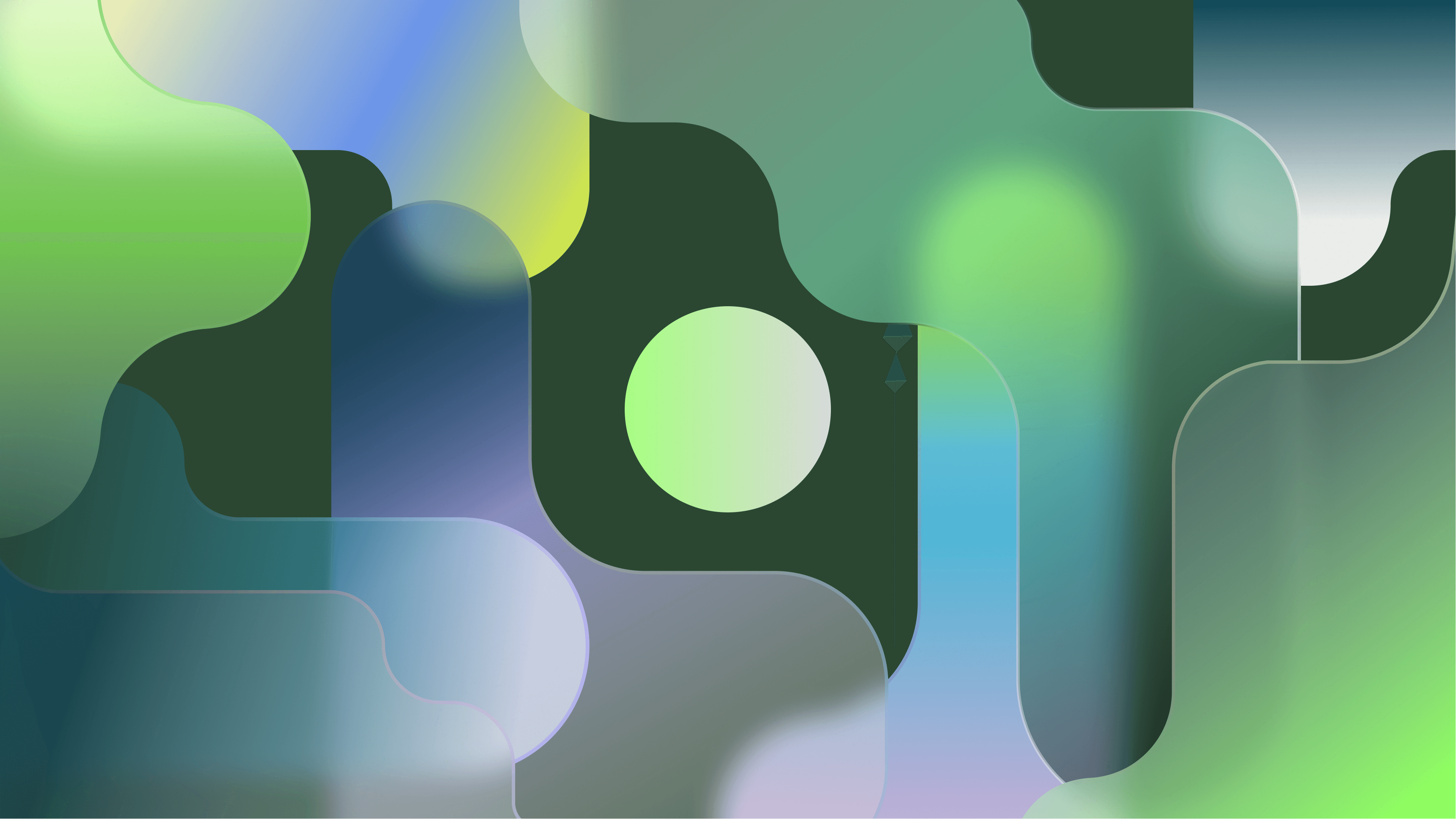 A Photo of colour gradients