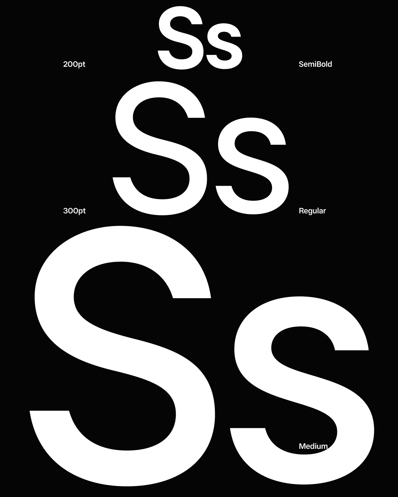 Editorial layout with Rothek type family