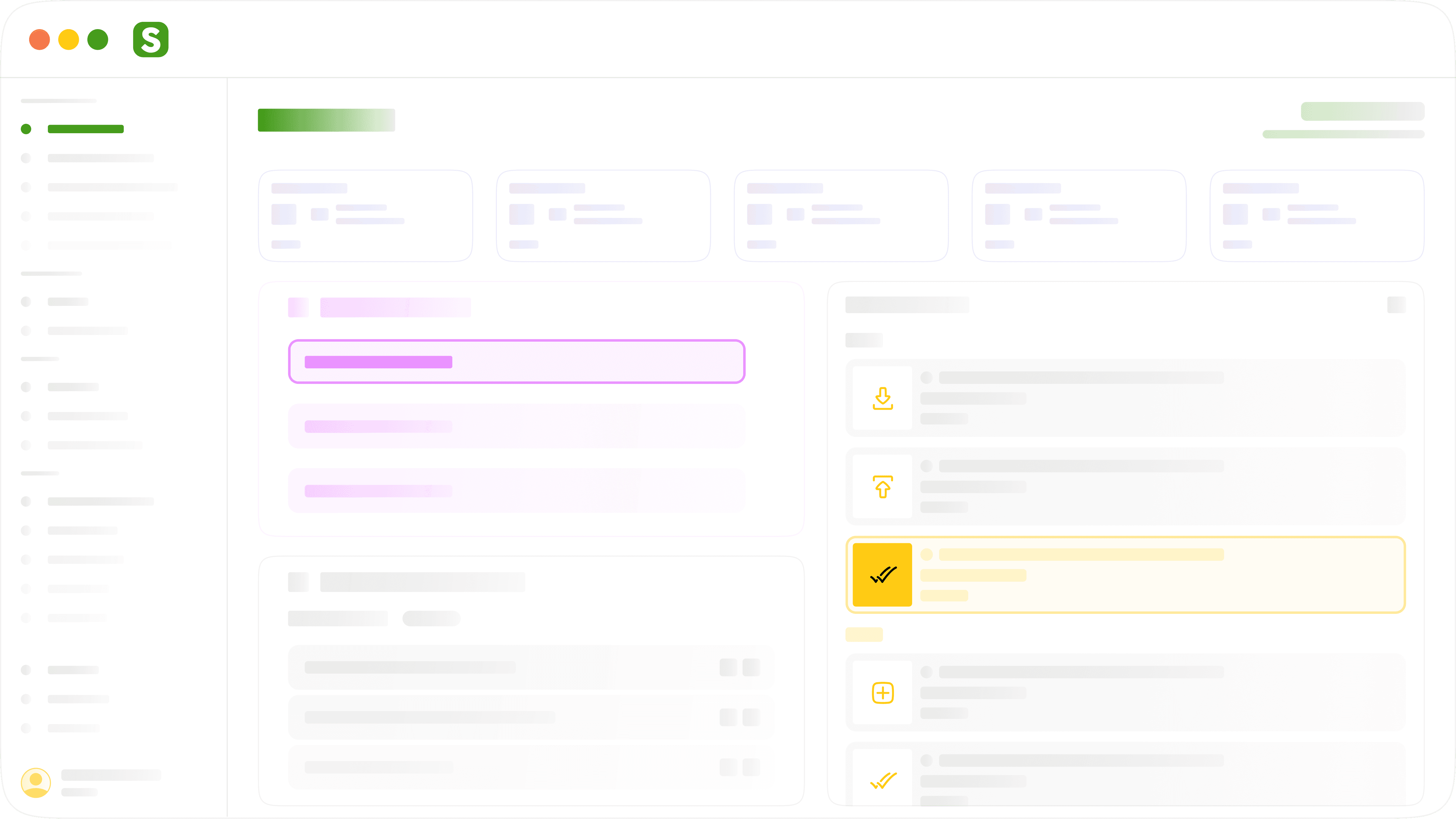 Maintenance operations dashboard