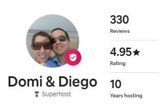 Domi & Diego Superhosts