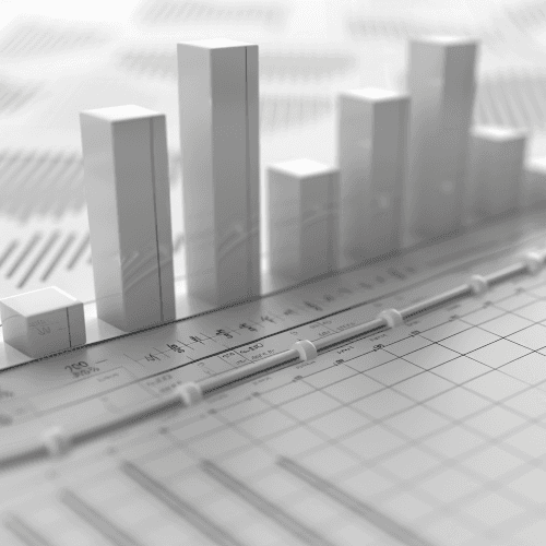 Ein 3d Balkendiagramm