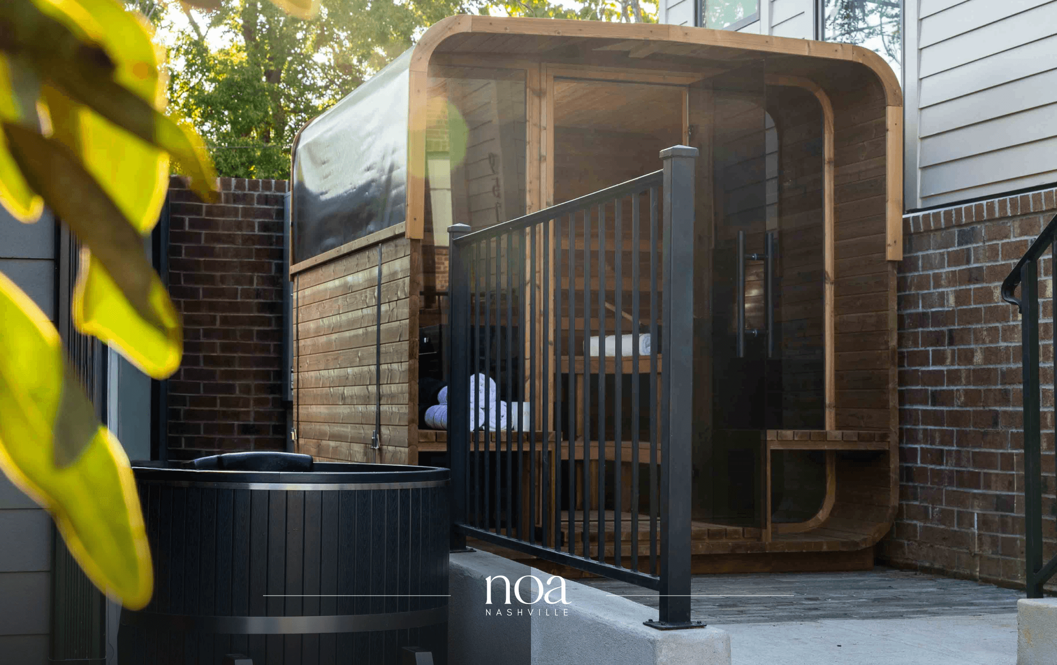 Modern luxury rental interior at Noa Nashville