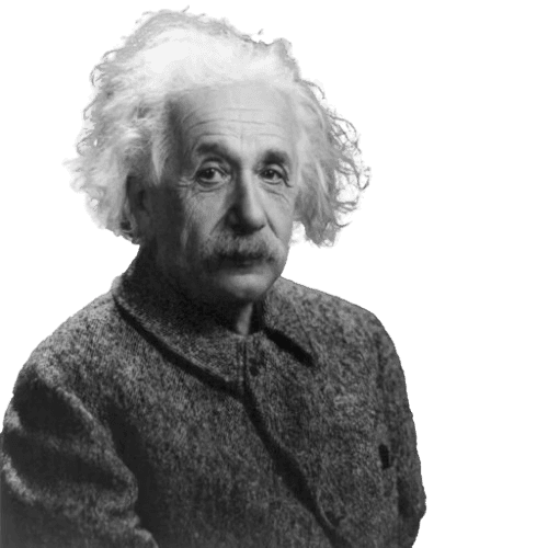 A picture of Albert Einstein