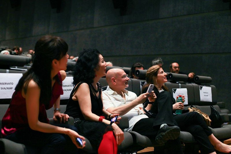 Steve engaging with the audience