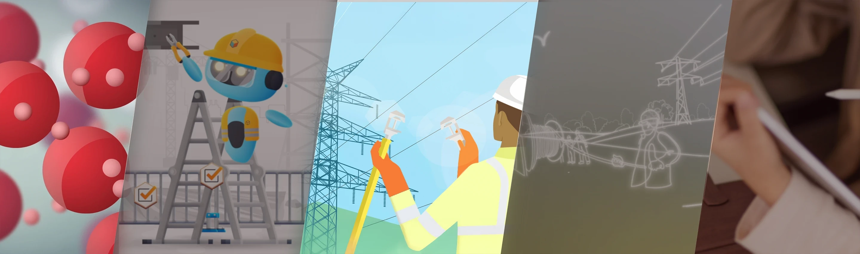 Image from a completed 2D animation video