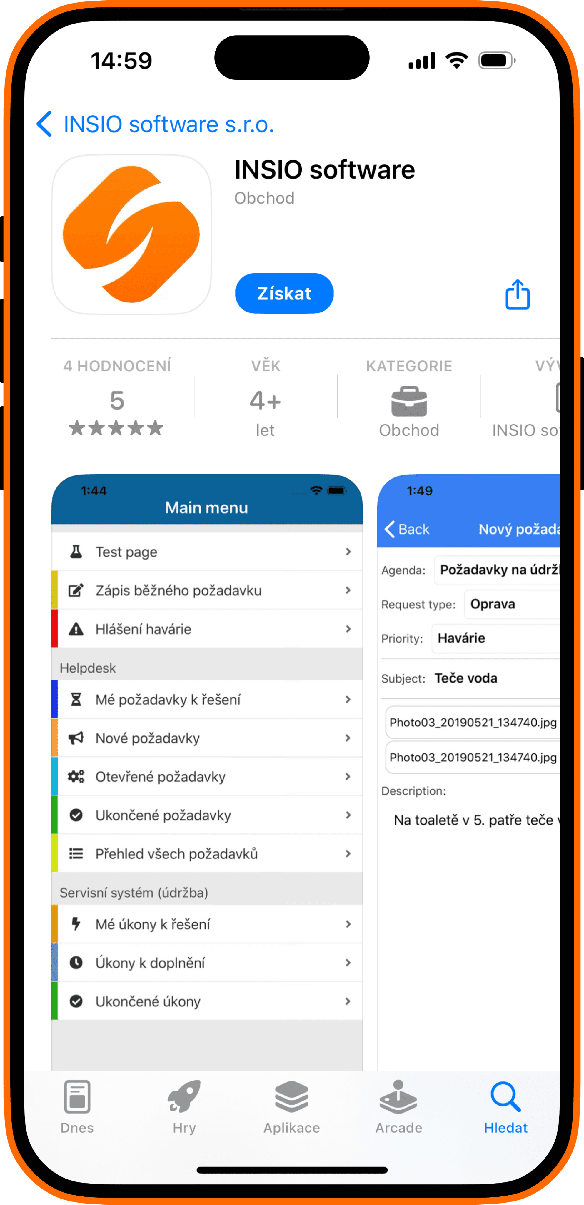 Obrázek Mobilní aplikace