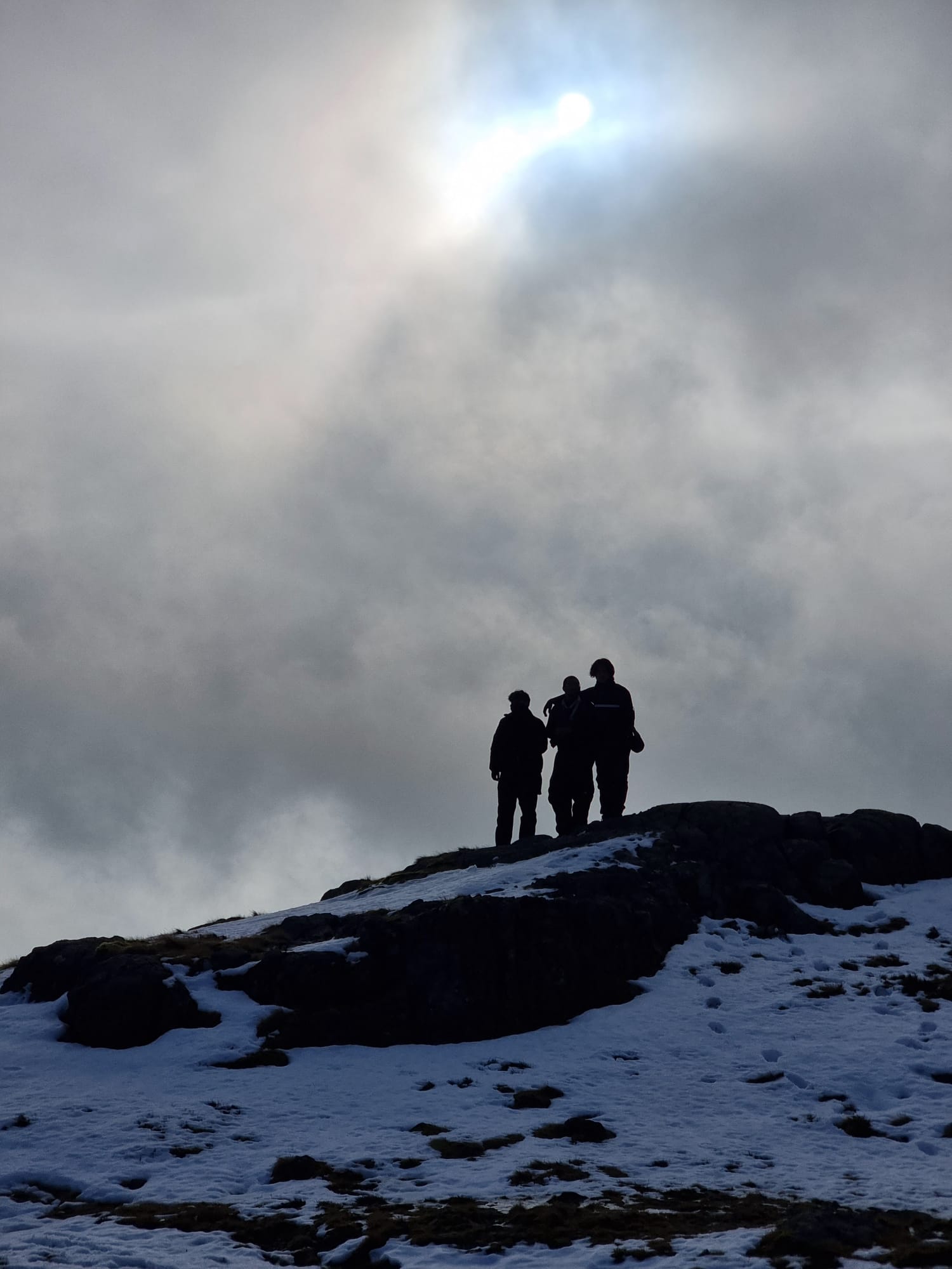 Last time out on Scafell Pike in 2024