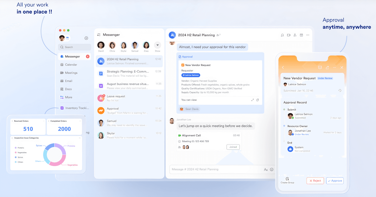 Lark's unified platform for team workflows and collaboration