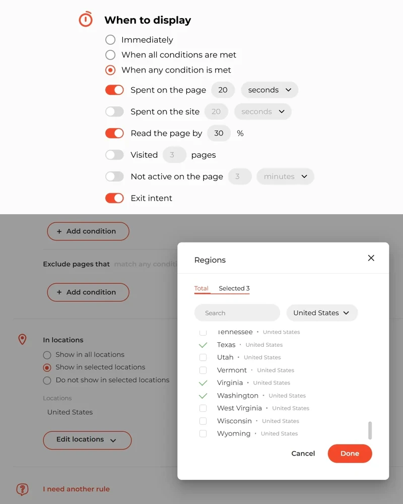 multi-step-geotargeting-claspo