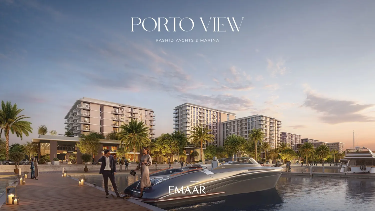 Porto view by emaar at rashid yatchs and marina emaar