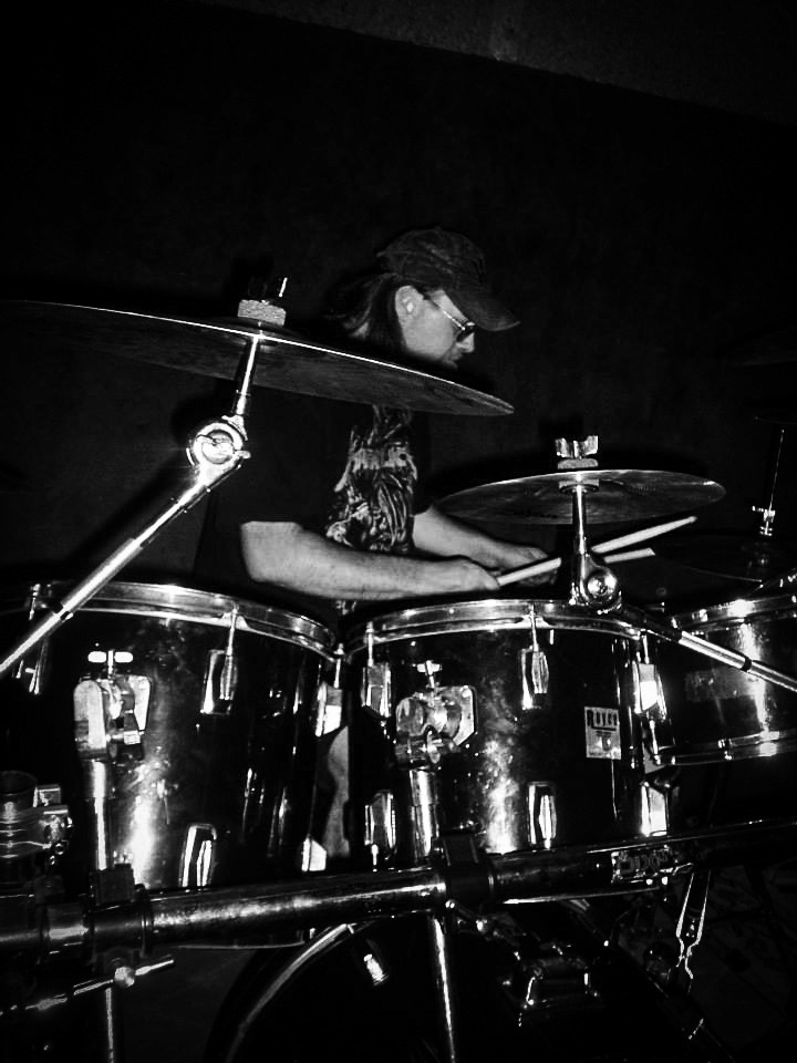 Drumming in session