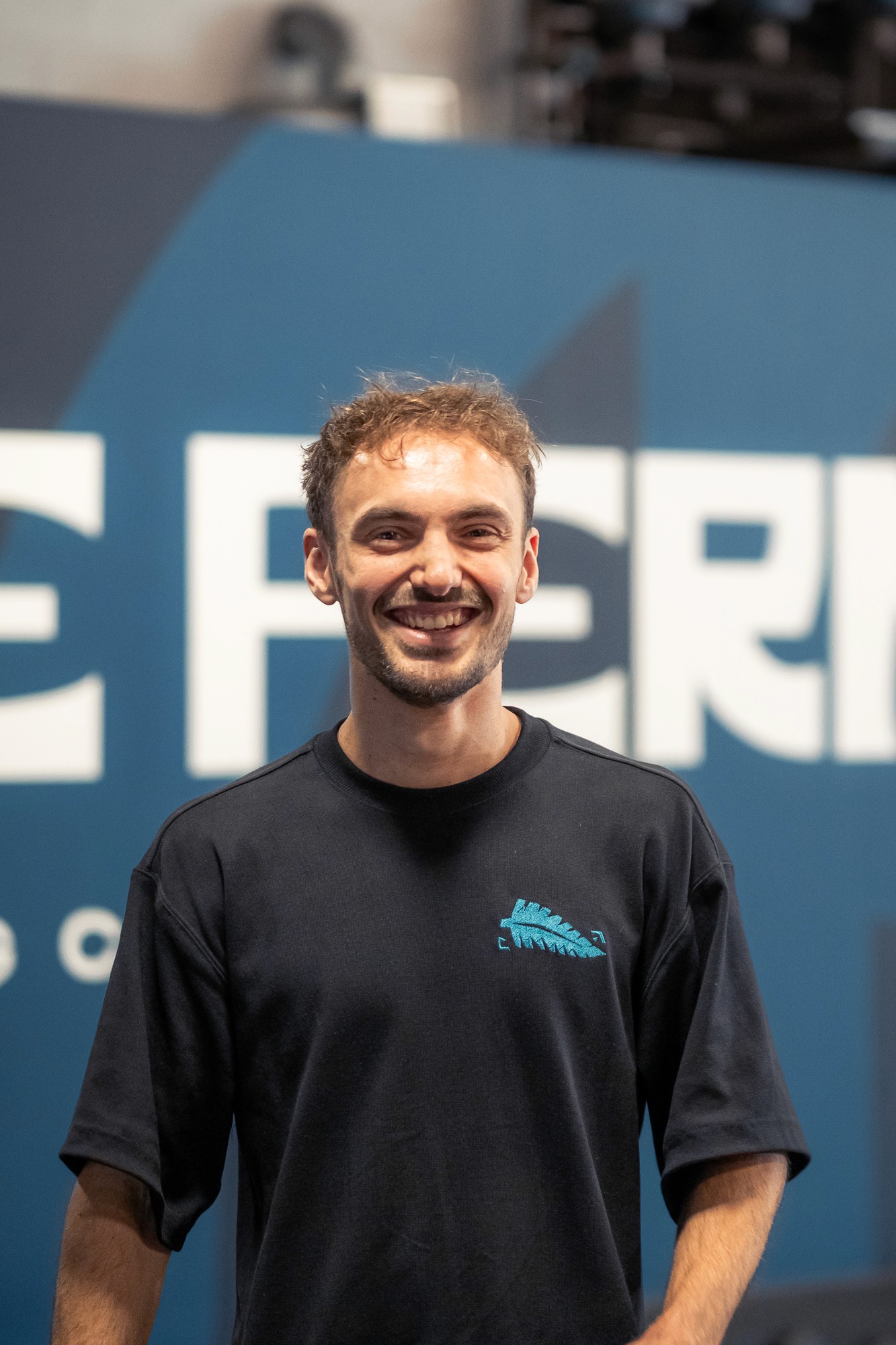 A man with surfboard