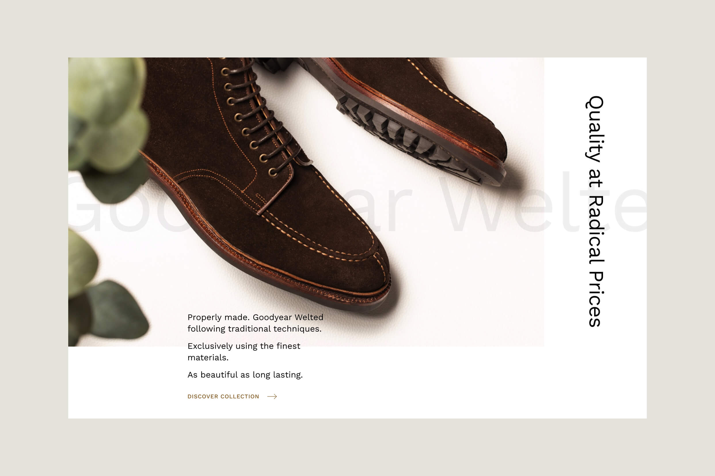 Meermin - Homepage Section Design