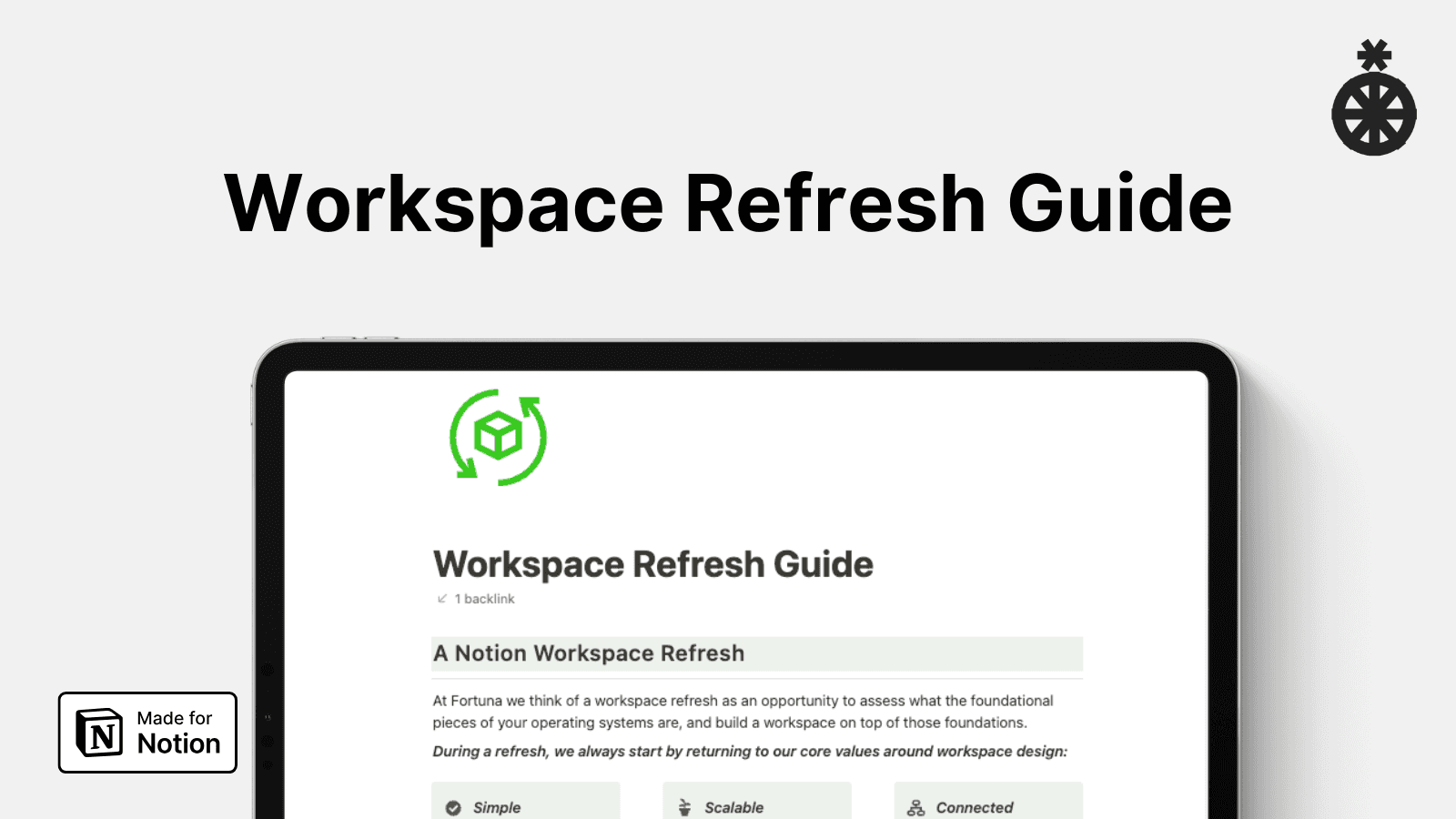 Fortuna Workspace Refresh Guide