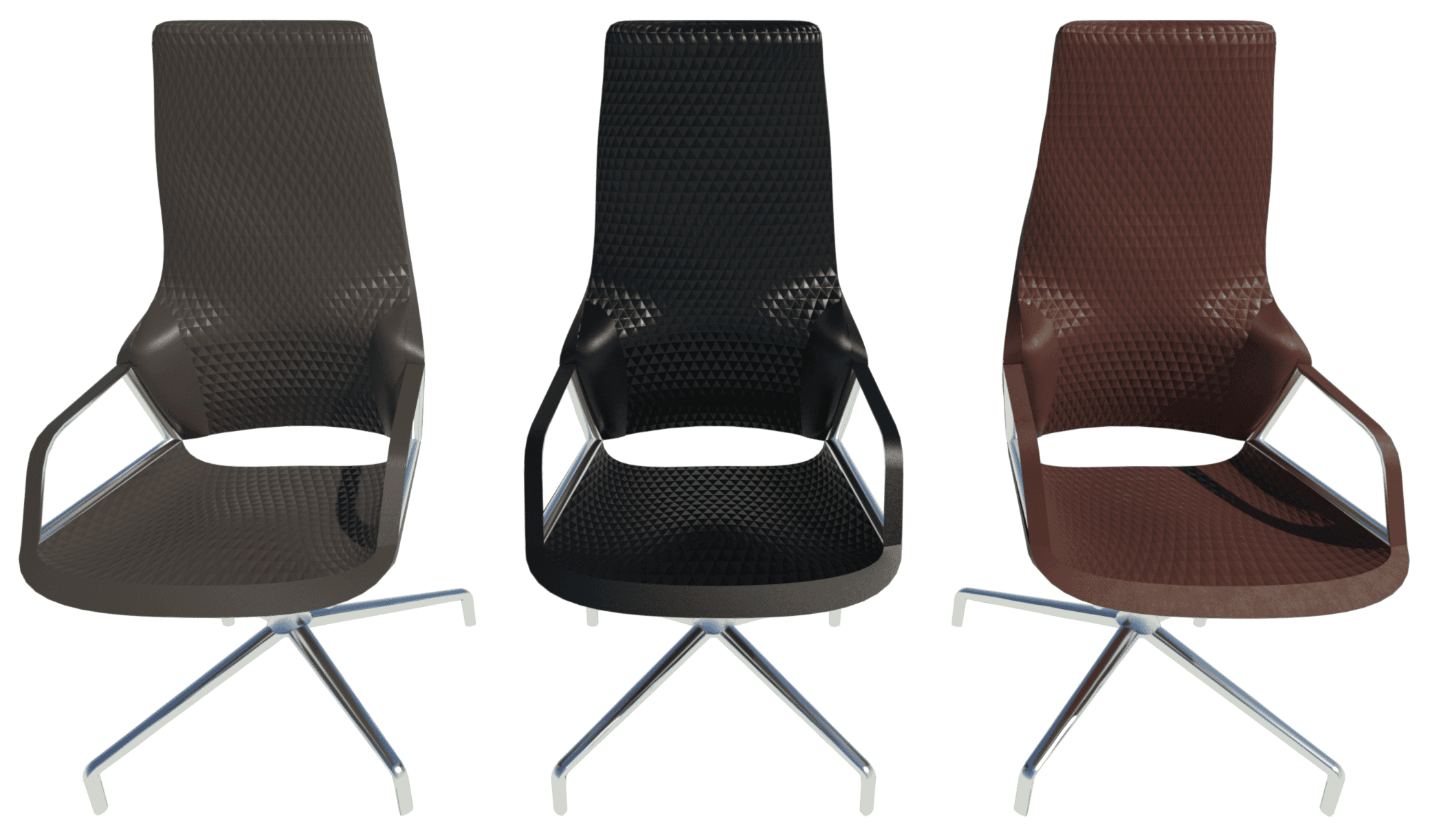 Graph Iconic range with four star base.