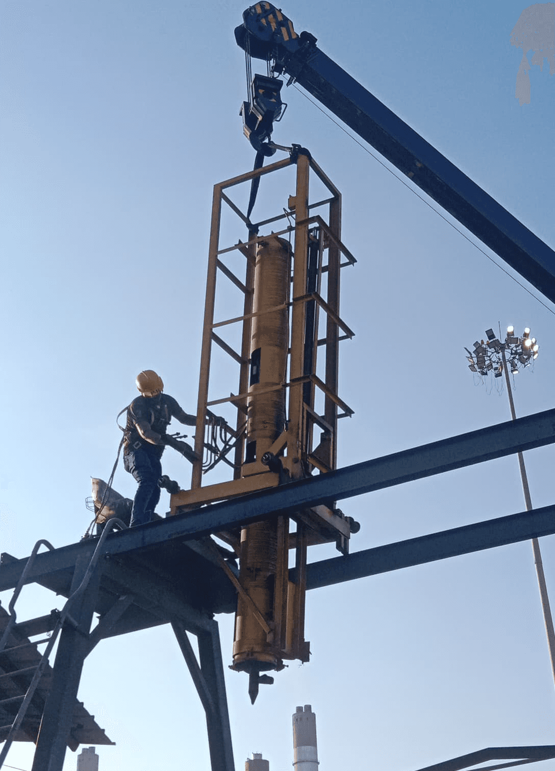 worker on laboratorium