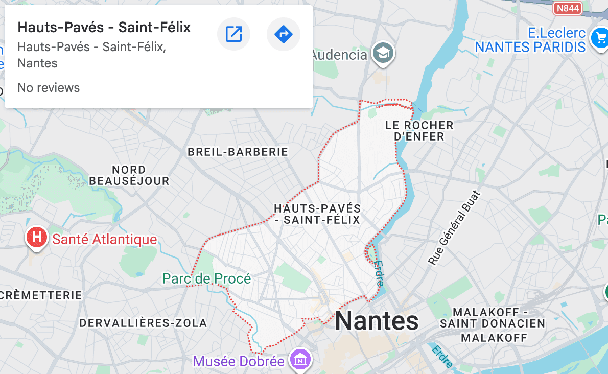 Hauts-Pavés - Saint-Félix Maps