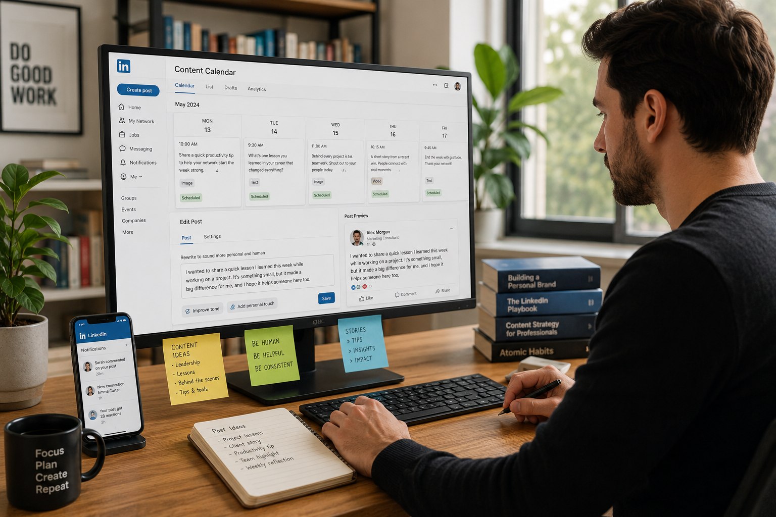 Automate LinkedIn Posts