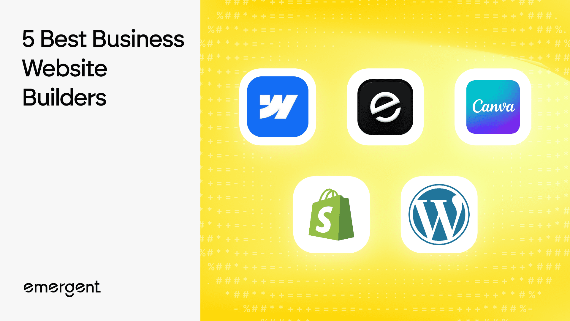 Best Business Website Builders