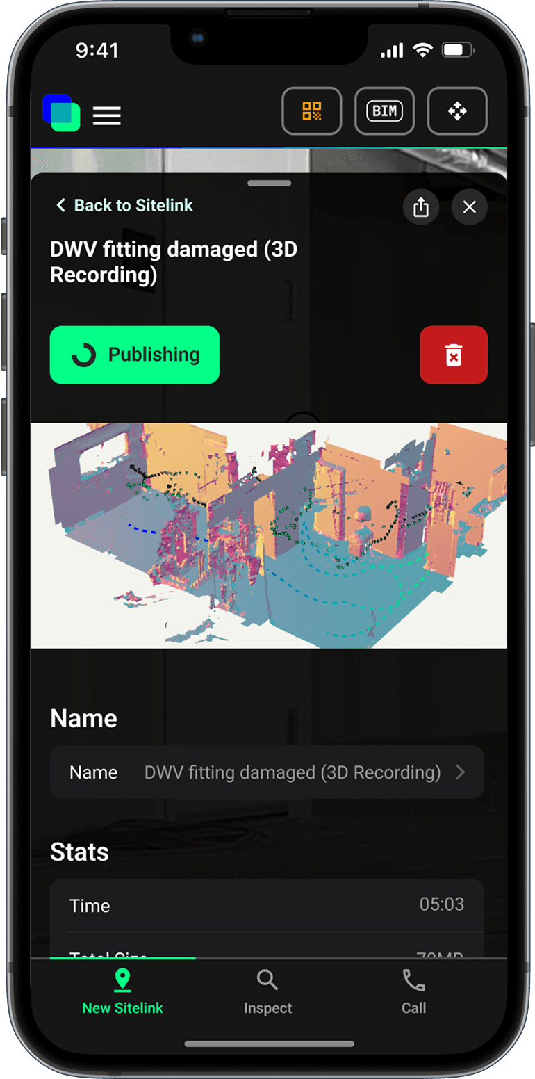 Reality Capture Upload