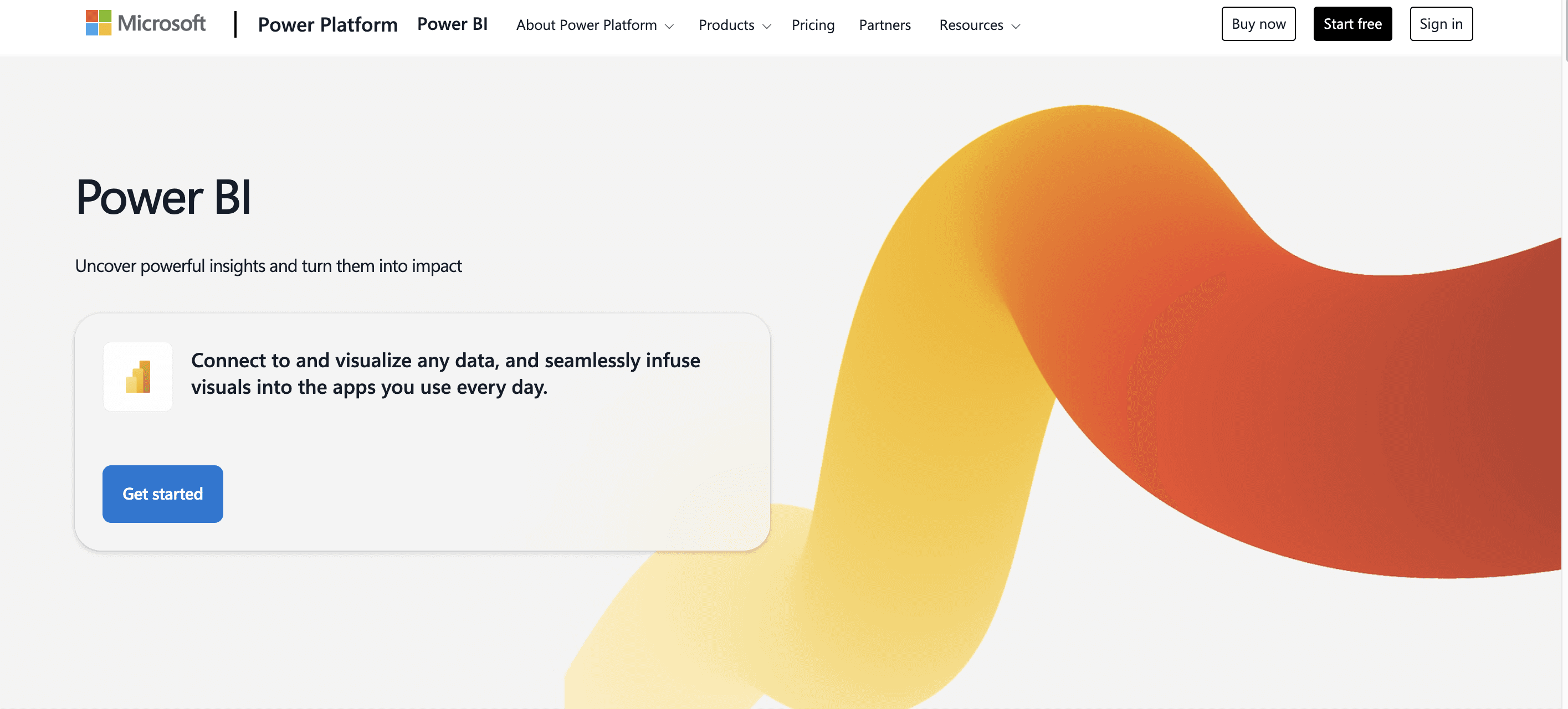 Power BI dashboard showing sales performance charts and data visualization reports